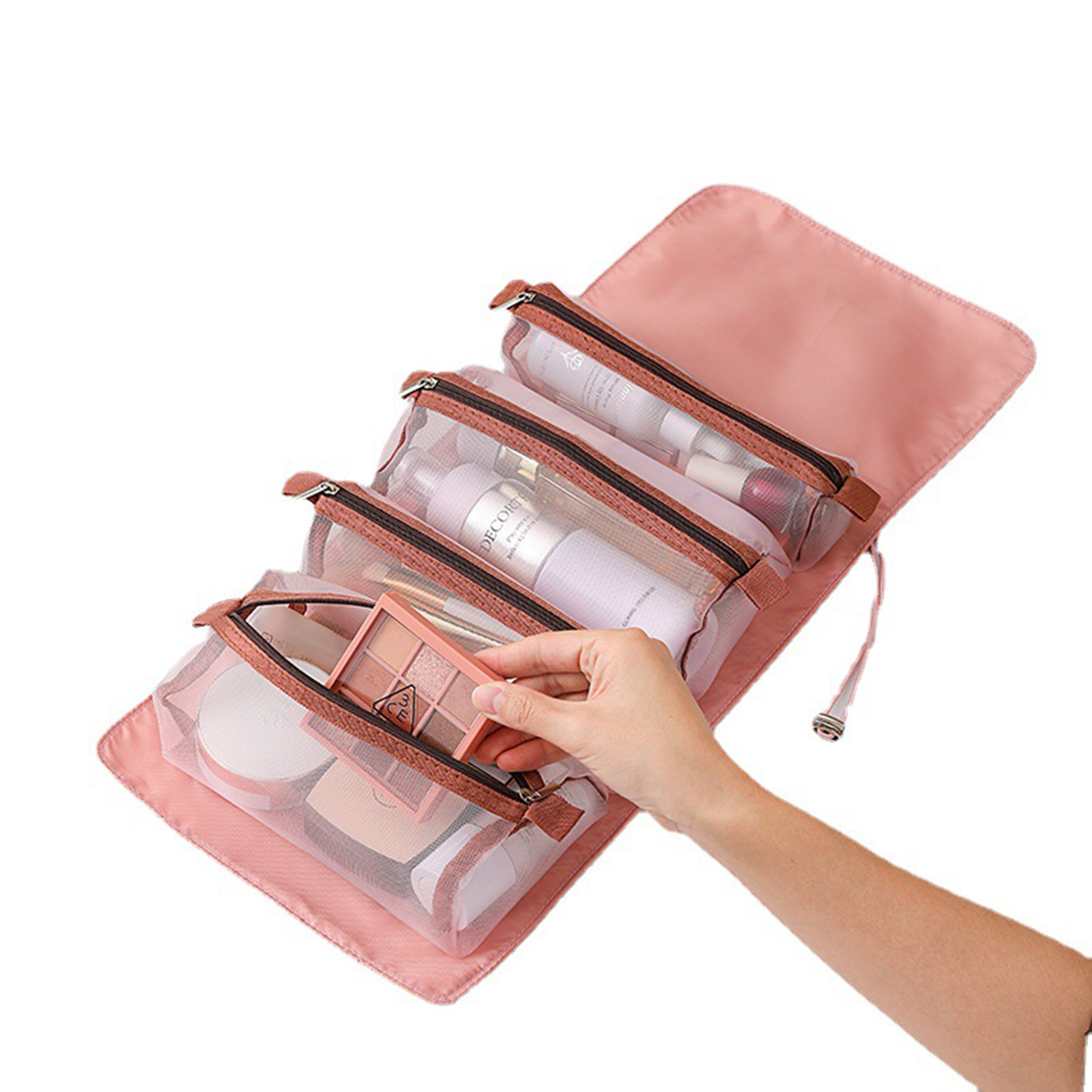 Nylon Detachable Makeup Bag 4