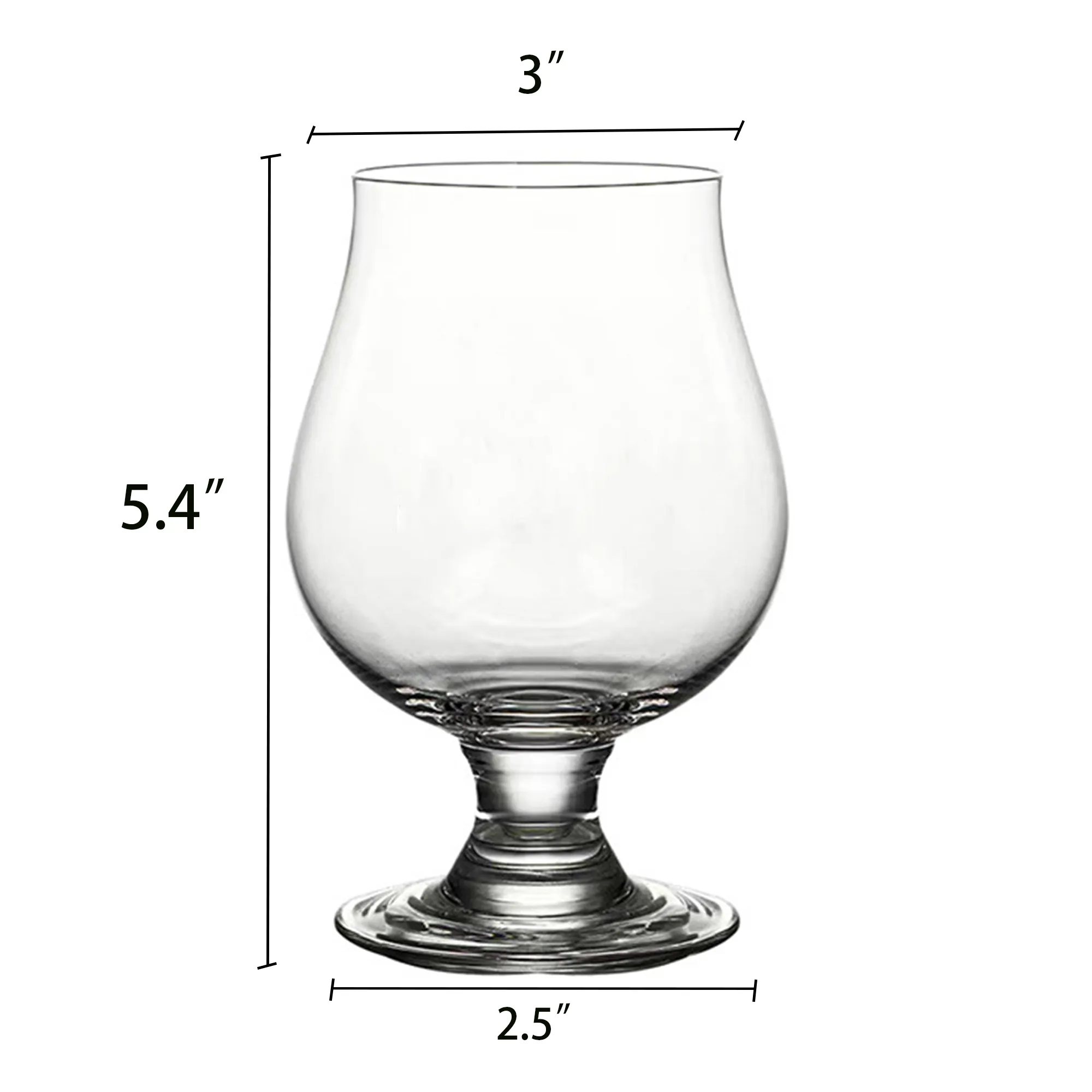 13OZ Tall Beer Champagne Glasses 3