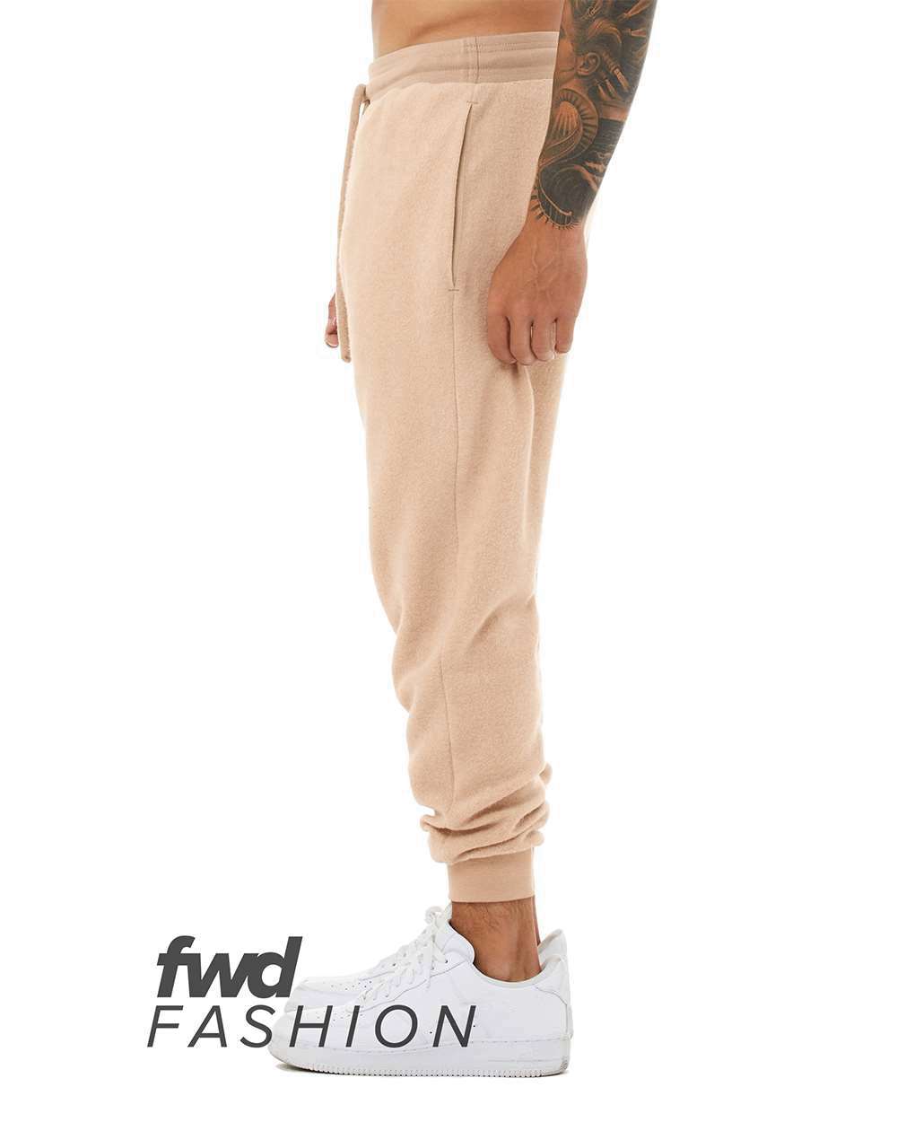 Unisex FWD Fashion Sueded Fleece Joggers - 3327 4