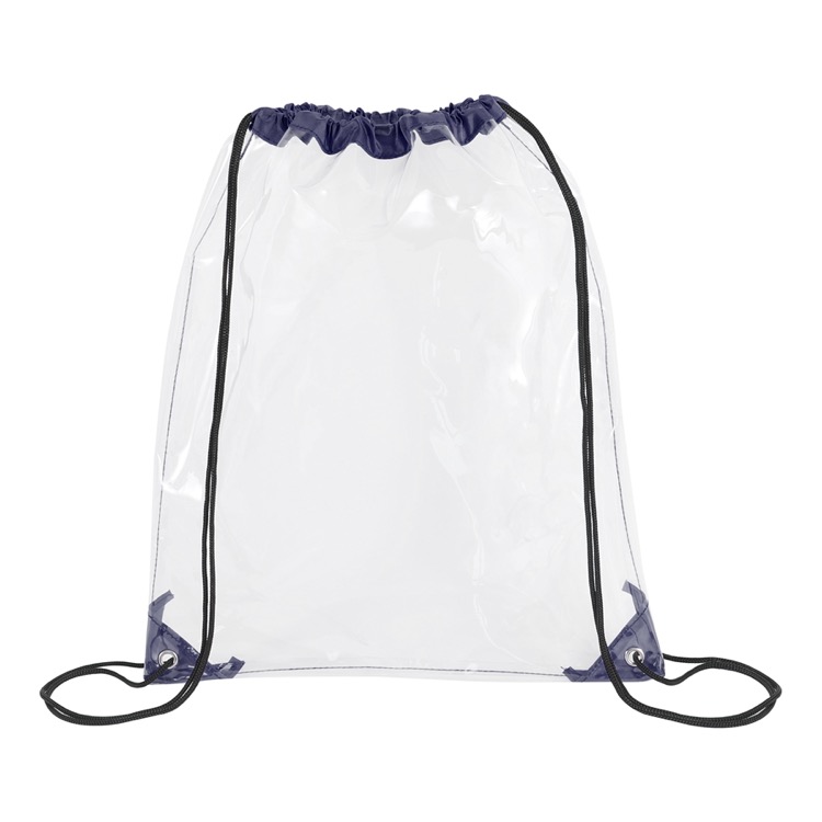 Clear Drawstring Cinch Backpack 30