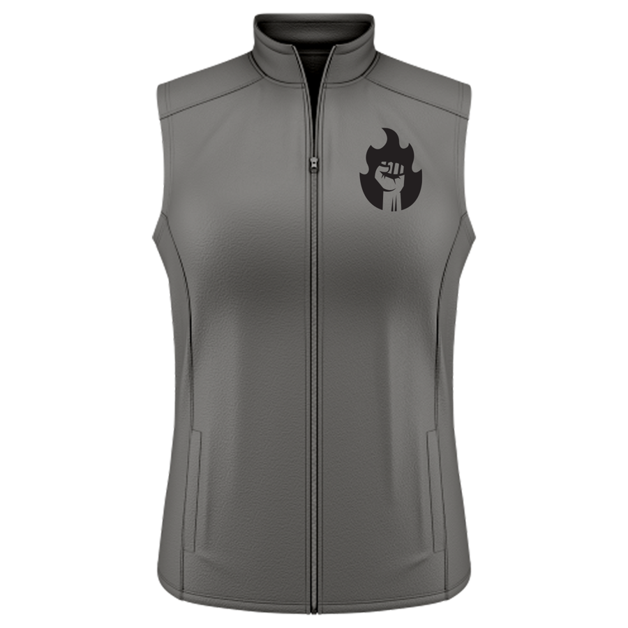 Unisex & Women's Sublimation Full-Zip Vest w/ Pockets - 220G Warp Knit