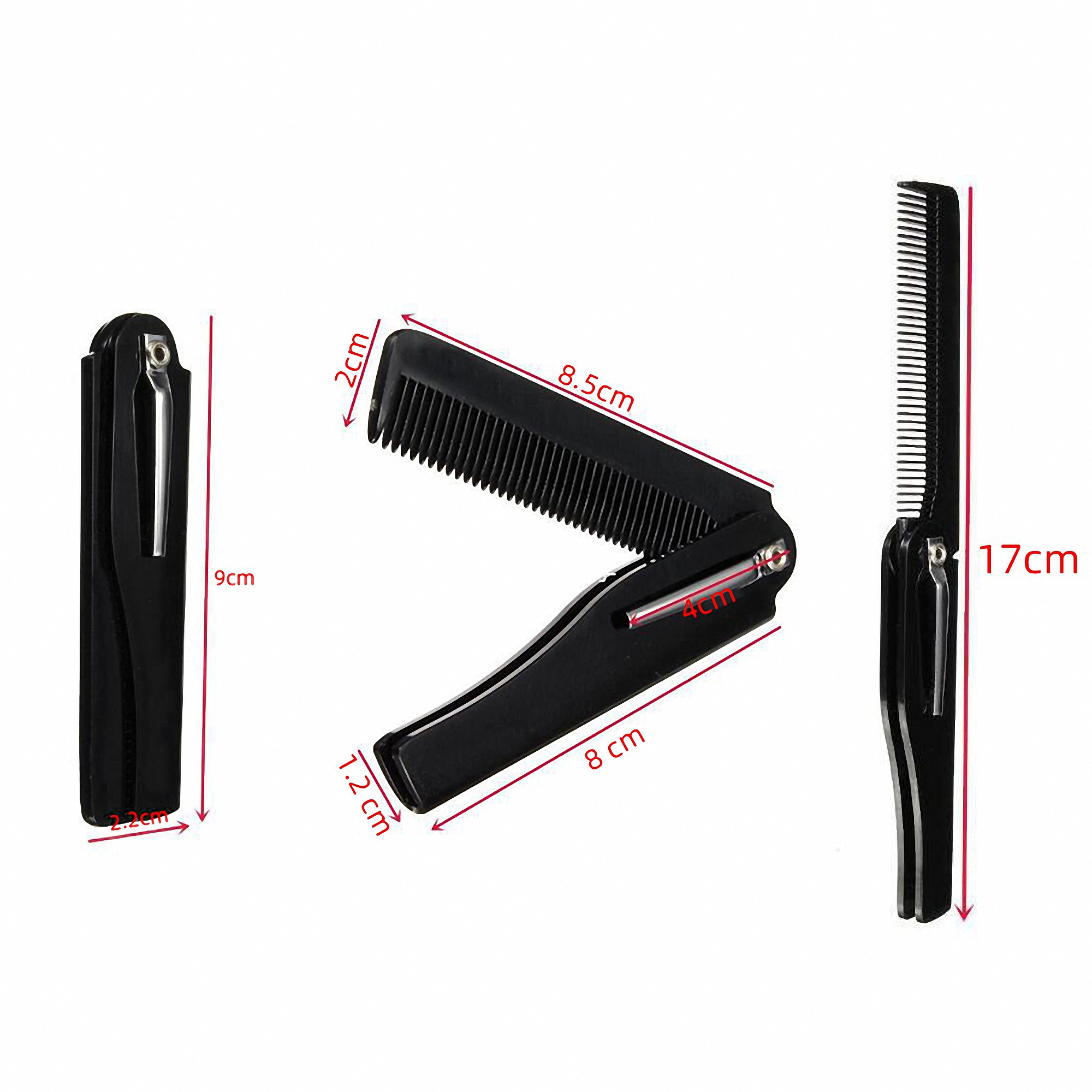 Portable Foldable Hair Comb 5