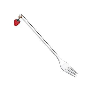 Fruits Charms Pendant Dessert Salad Fork 14