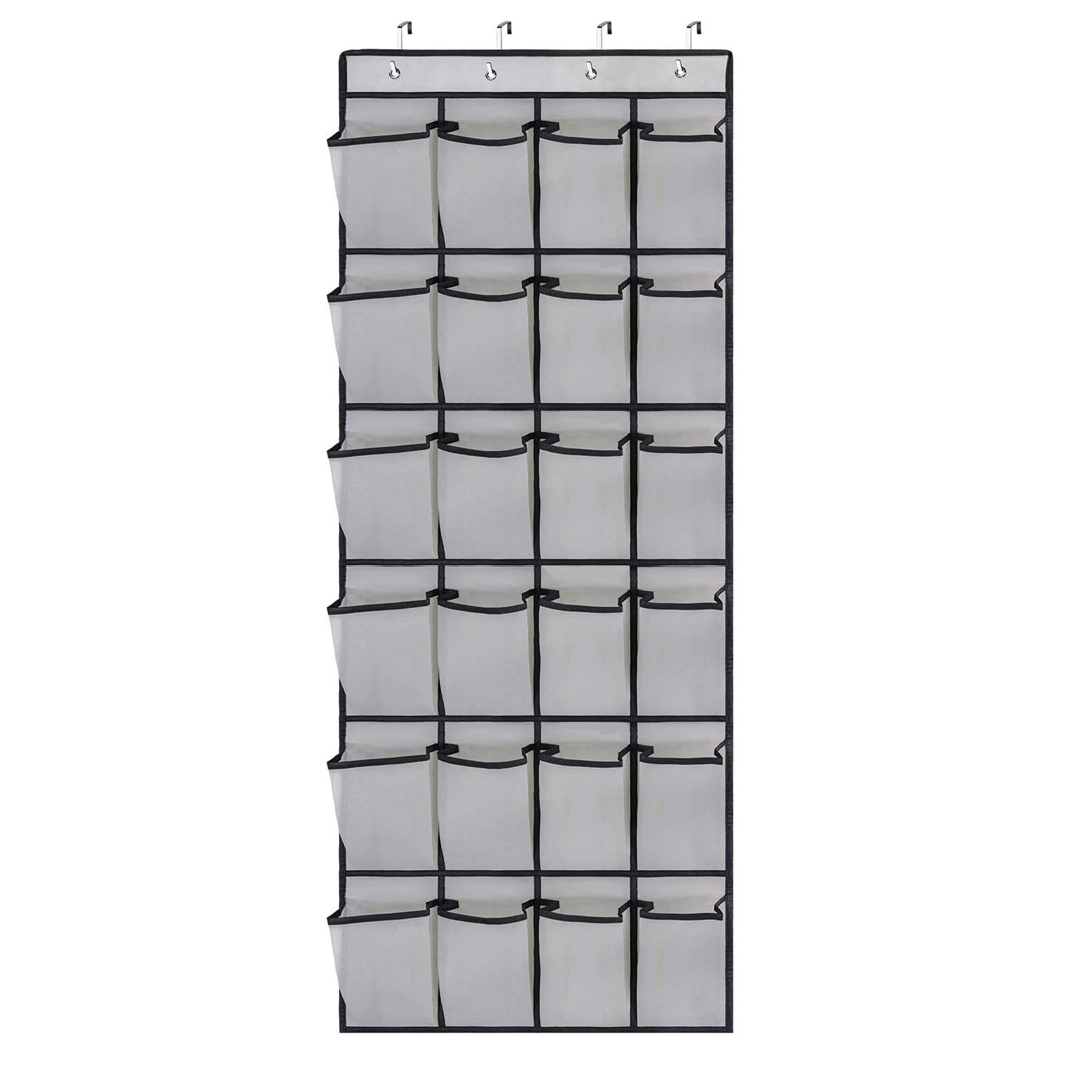 24-Pocket Door-Hanging Shoe Organizer 2