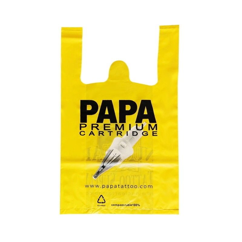 100% Biodegradable T-shirt Bags 3