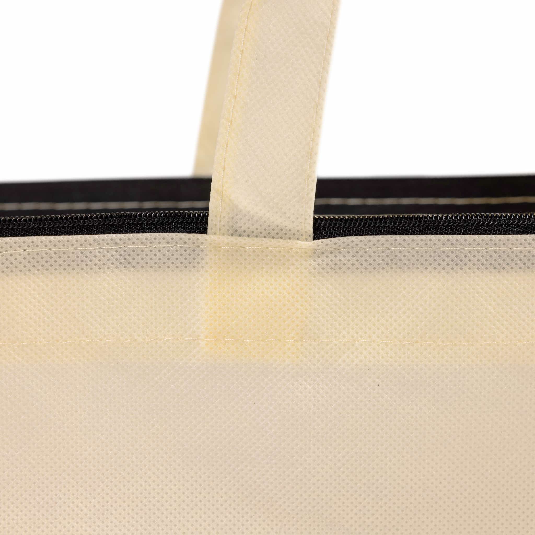 Carry All Zippered Non-Woven Tote Bag 10