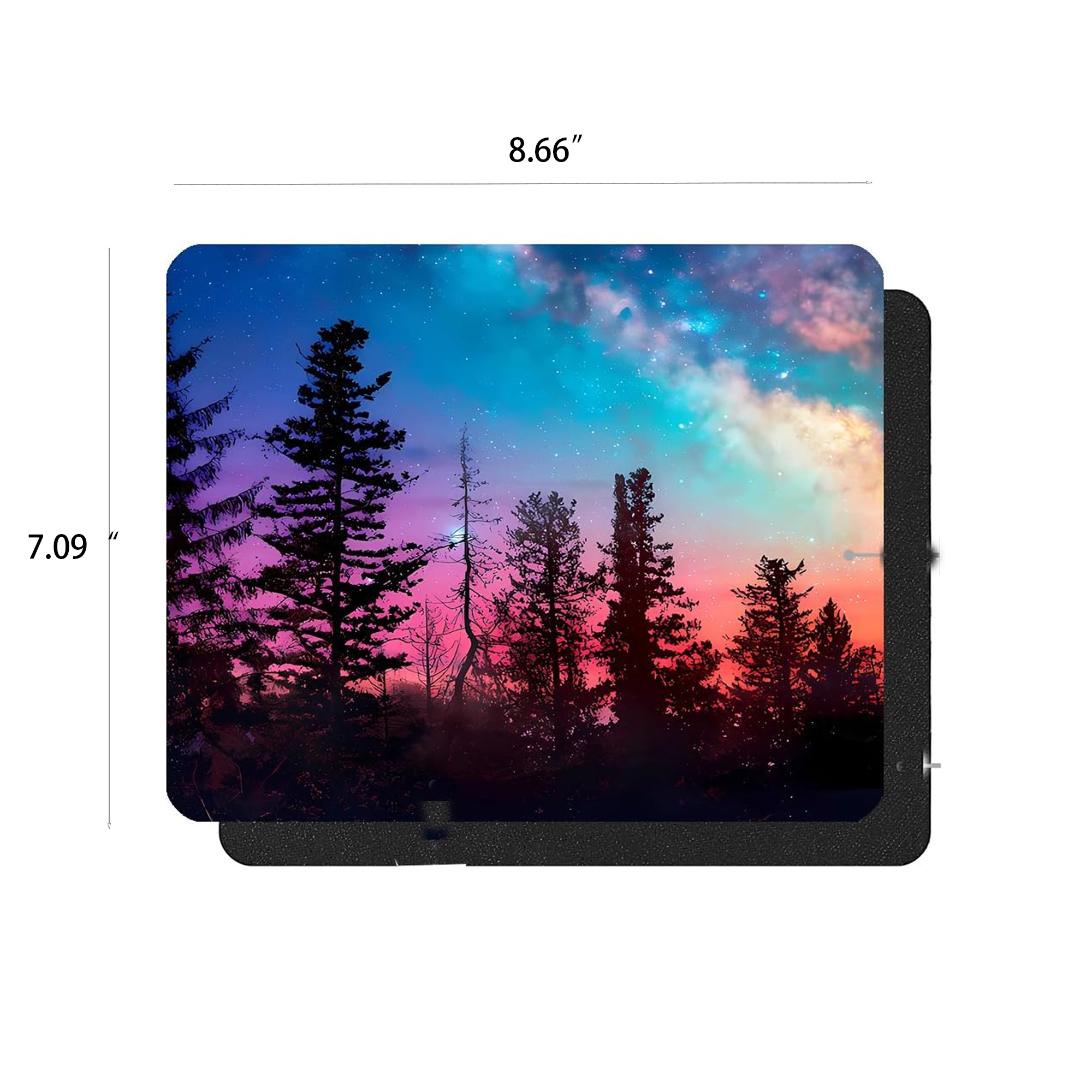 Rectangle Rubber Bottom Fabric Mouse Pad 1