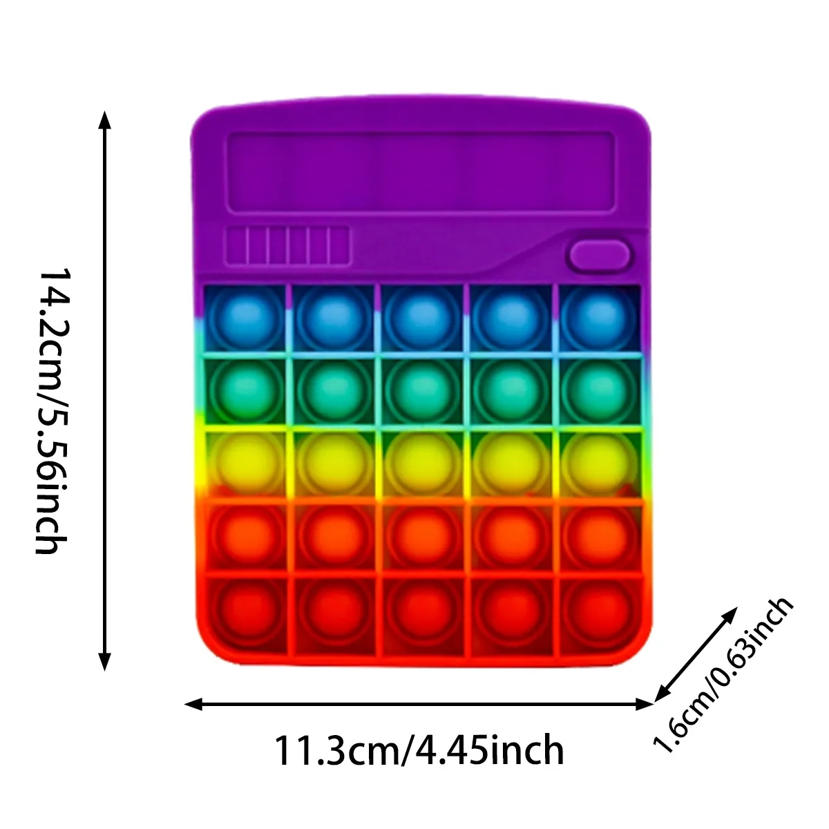 Calculator Design Fidget Pop Bubble Sensory Toy 2