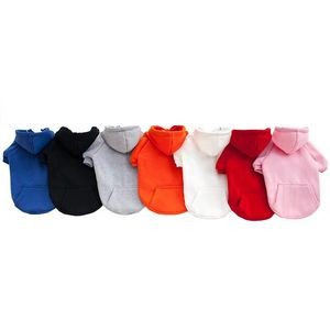 New Winter Dog Hoodie Sweaters With Pockets 3