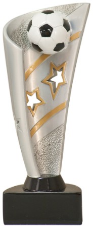 Soccer Banner Resin Award 8-1/2" 2