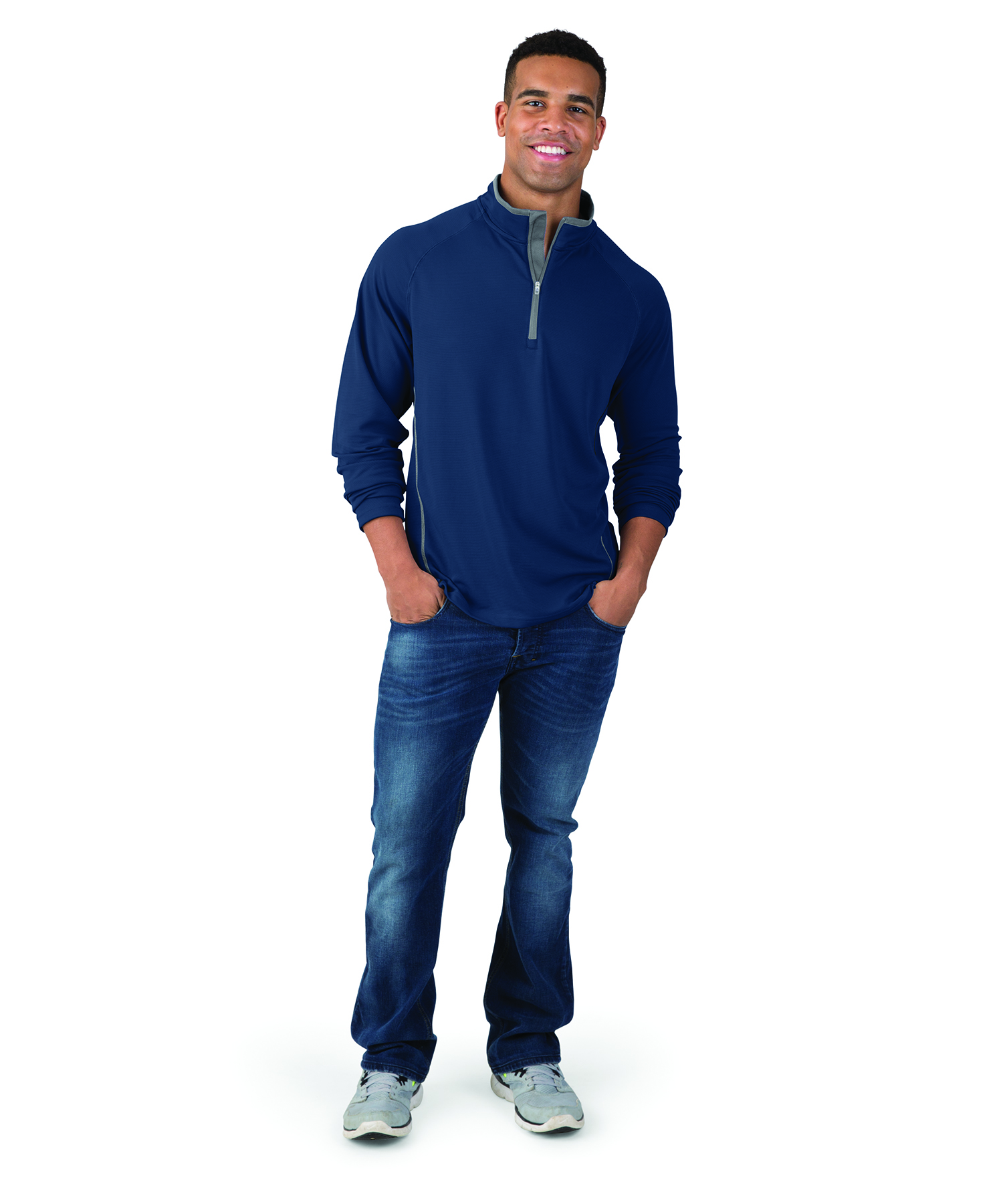 Men's Fusion Pullover, custom hoodie or sweatshirt with logo imprint 5
