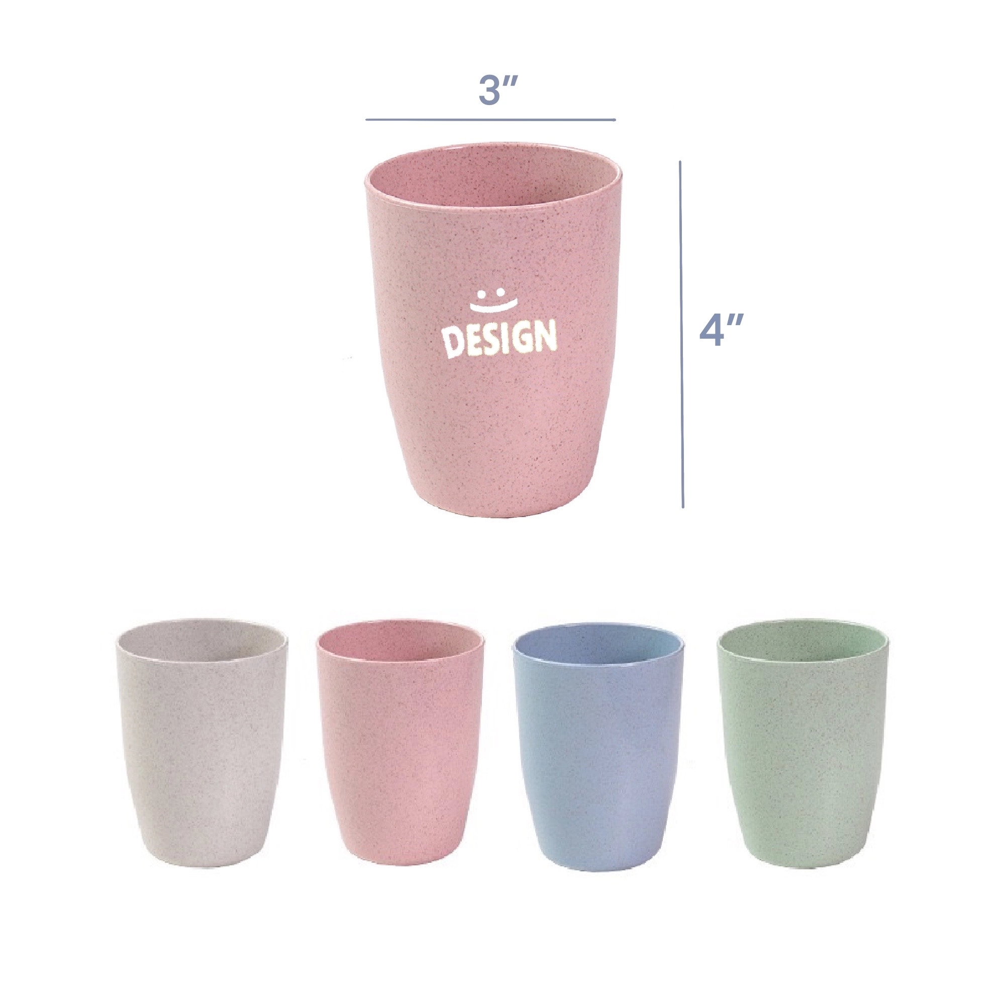 Wheat Straw Mug MOQ 50pcs