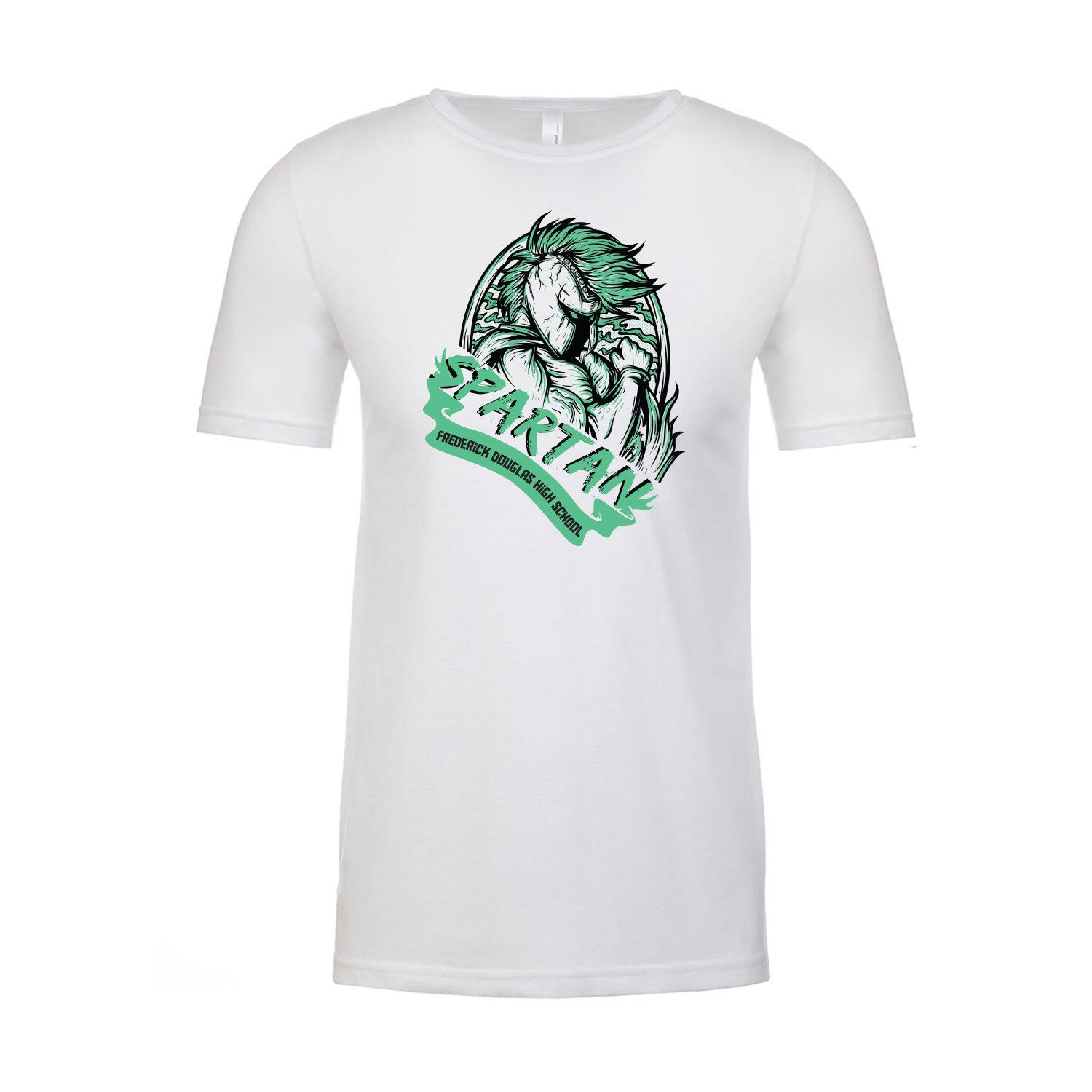 Next Level™ 3.7 oz. Poly/Cotton Blend T-Shirt (2 Color Imprint) 3