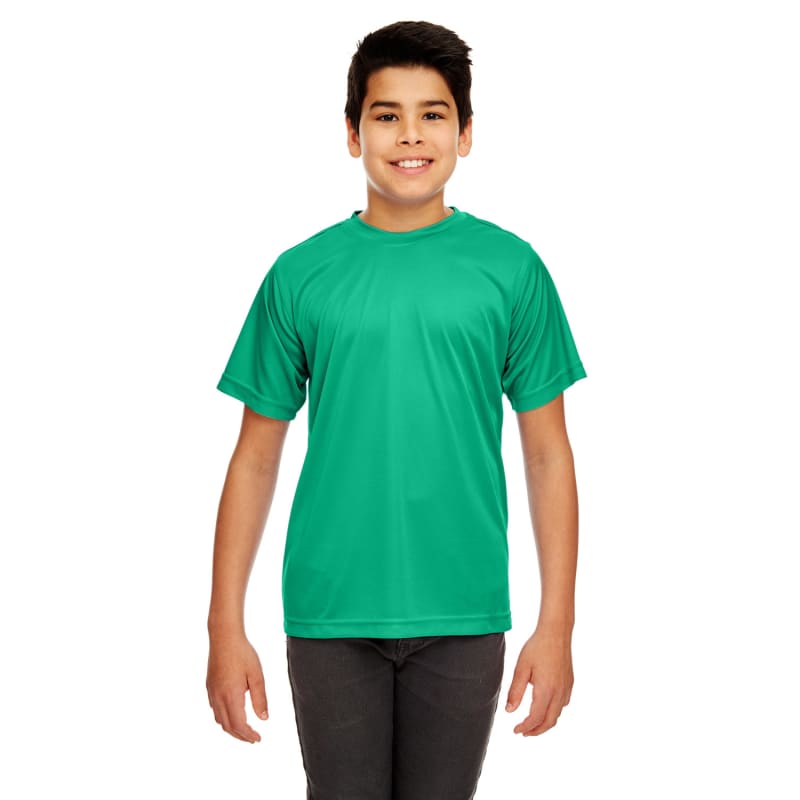 UltraClub Youth Cool & Dry Sport Performance Interlock T-Shirt 24