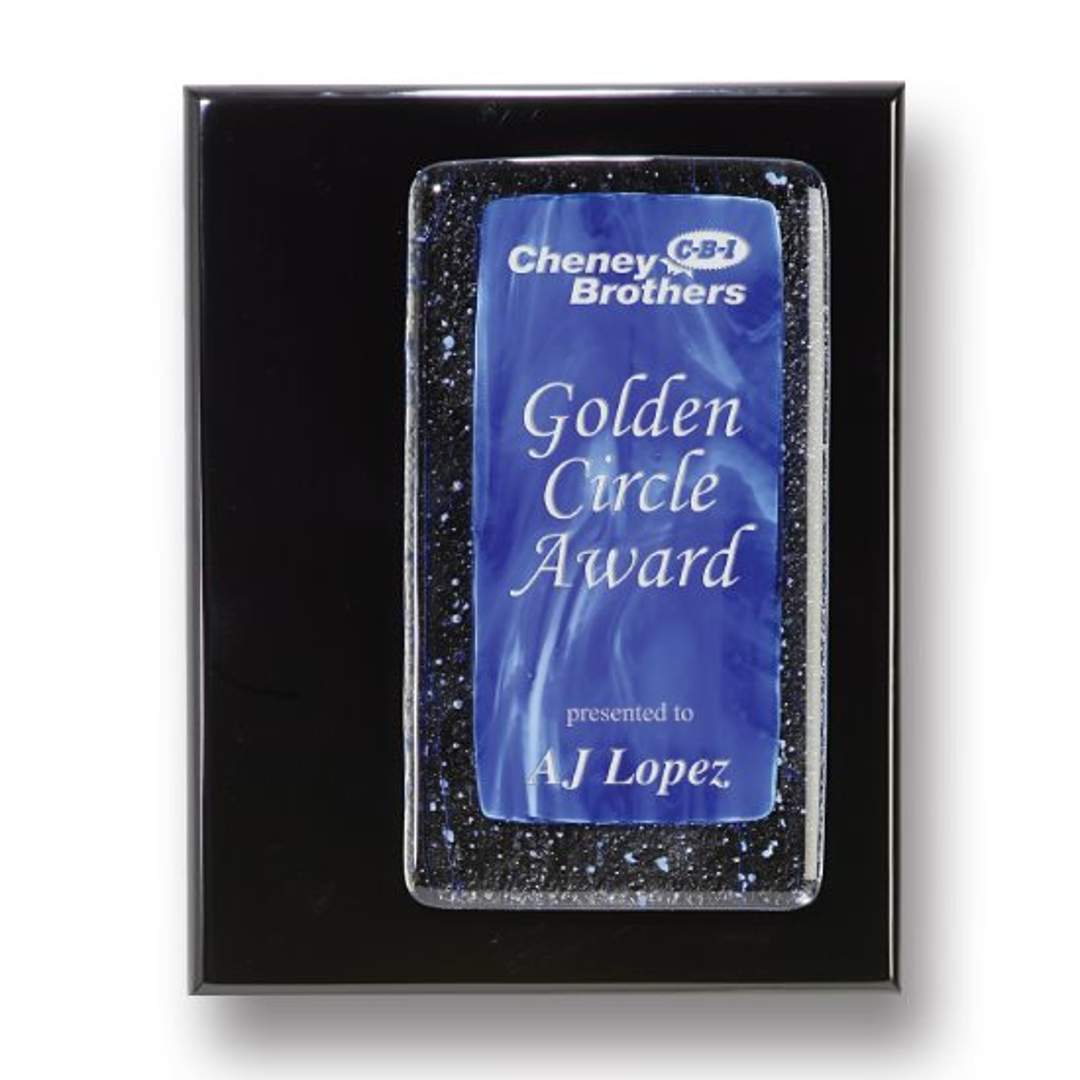 Fusion Plaque - Sapphire 3