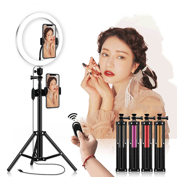 8" LED Selfi5e Ring Light with Tripod Stand 3