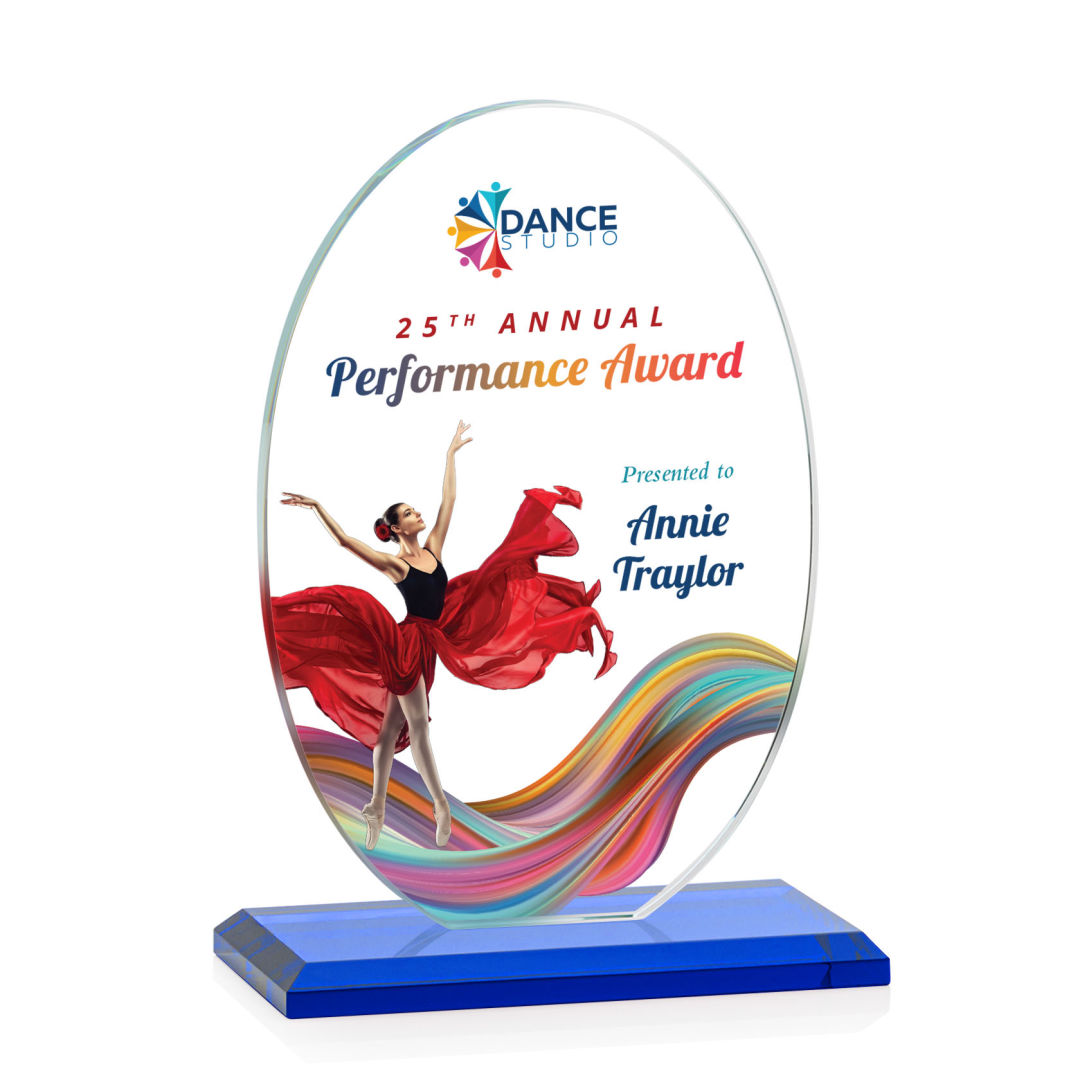 Austin (Vert) VividPrint™ Award - Blue 2