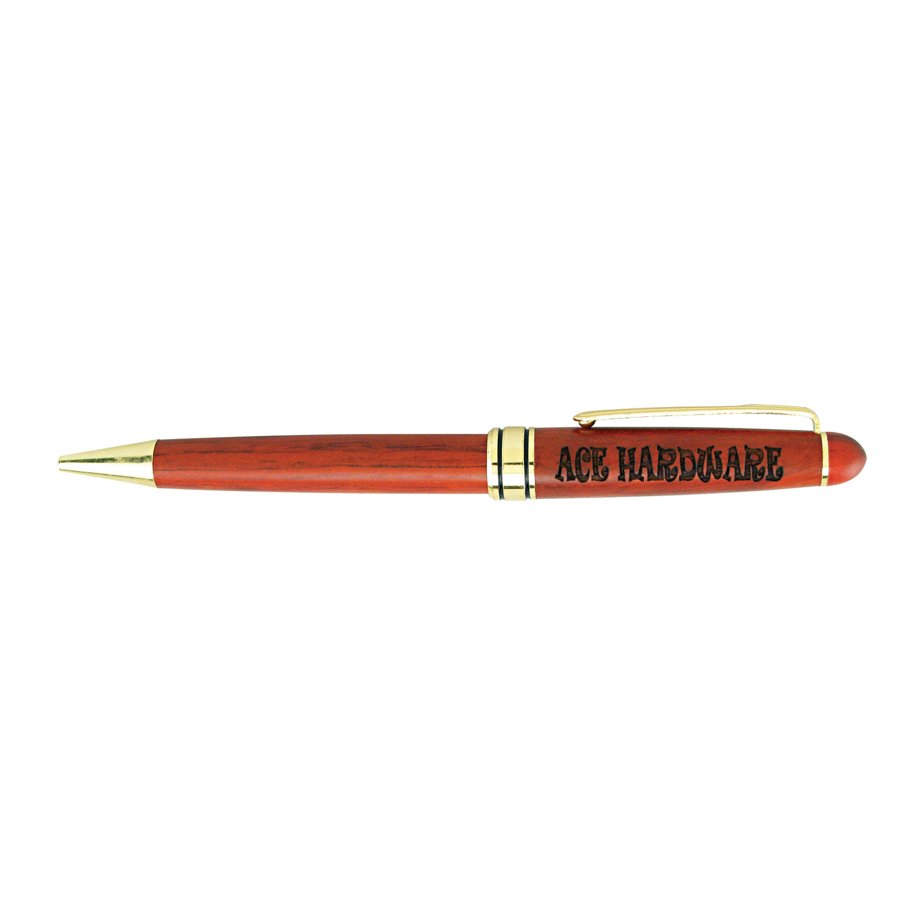 Rosewood Ballpoint Pen w/Gold Duotone 2