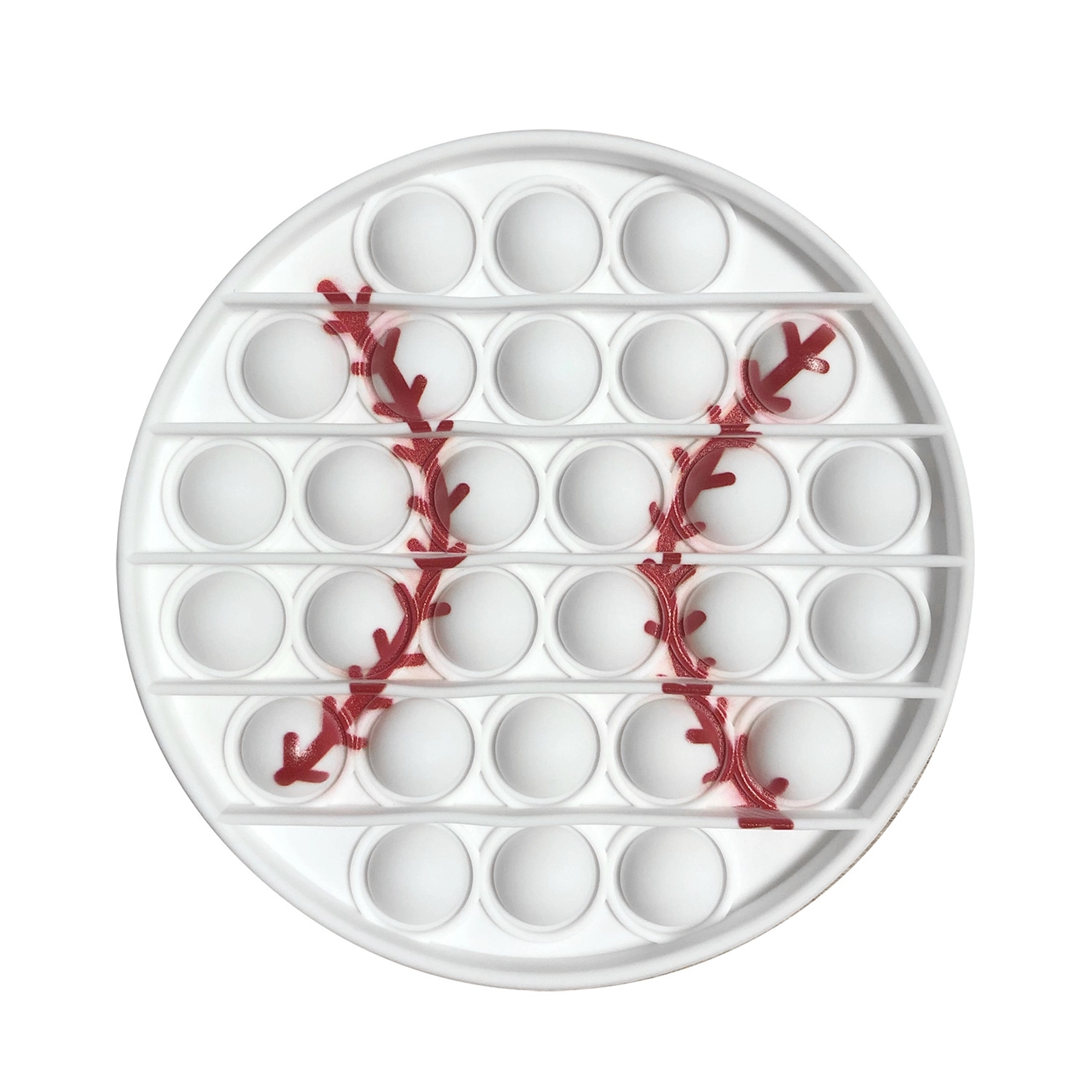 Baseball Push Pop Bubble Fidget Toy 5