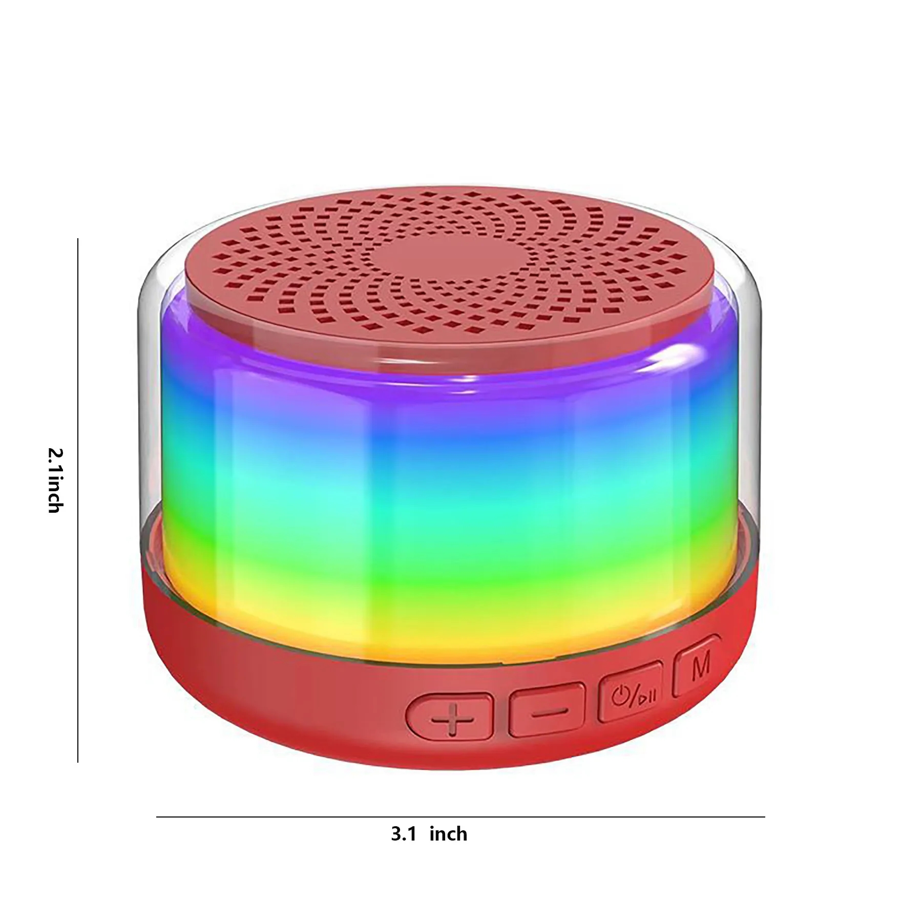 Portable Bluetooth Speaker With Light 5