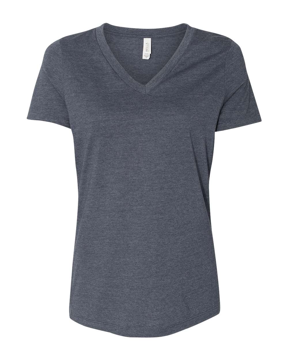 Women's Relaxed Heather CVC V-Neck Tee - 6405CVC 39