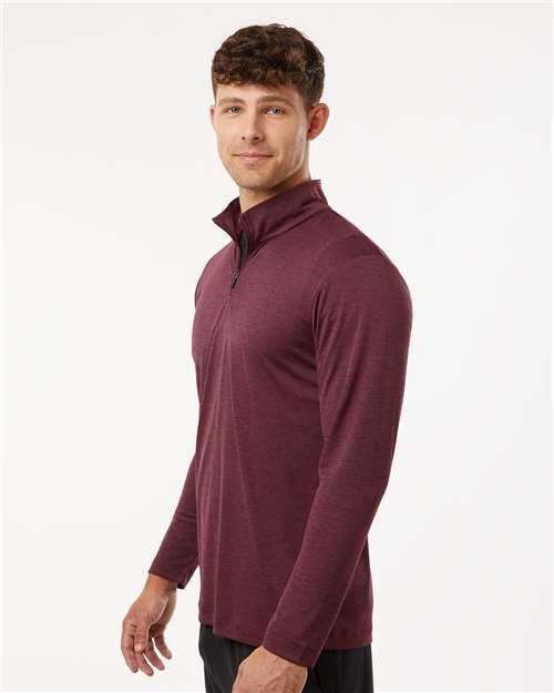 Men's Pro-Lock Performance Mélange Quarter-Zip Pullover - 4HM700, custom hoodie or sweatshirt with logo imprint 5