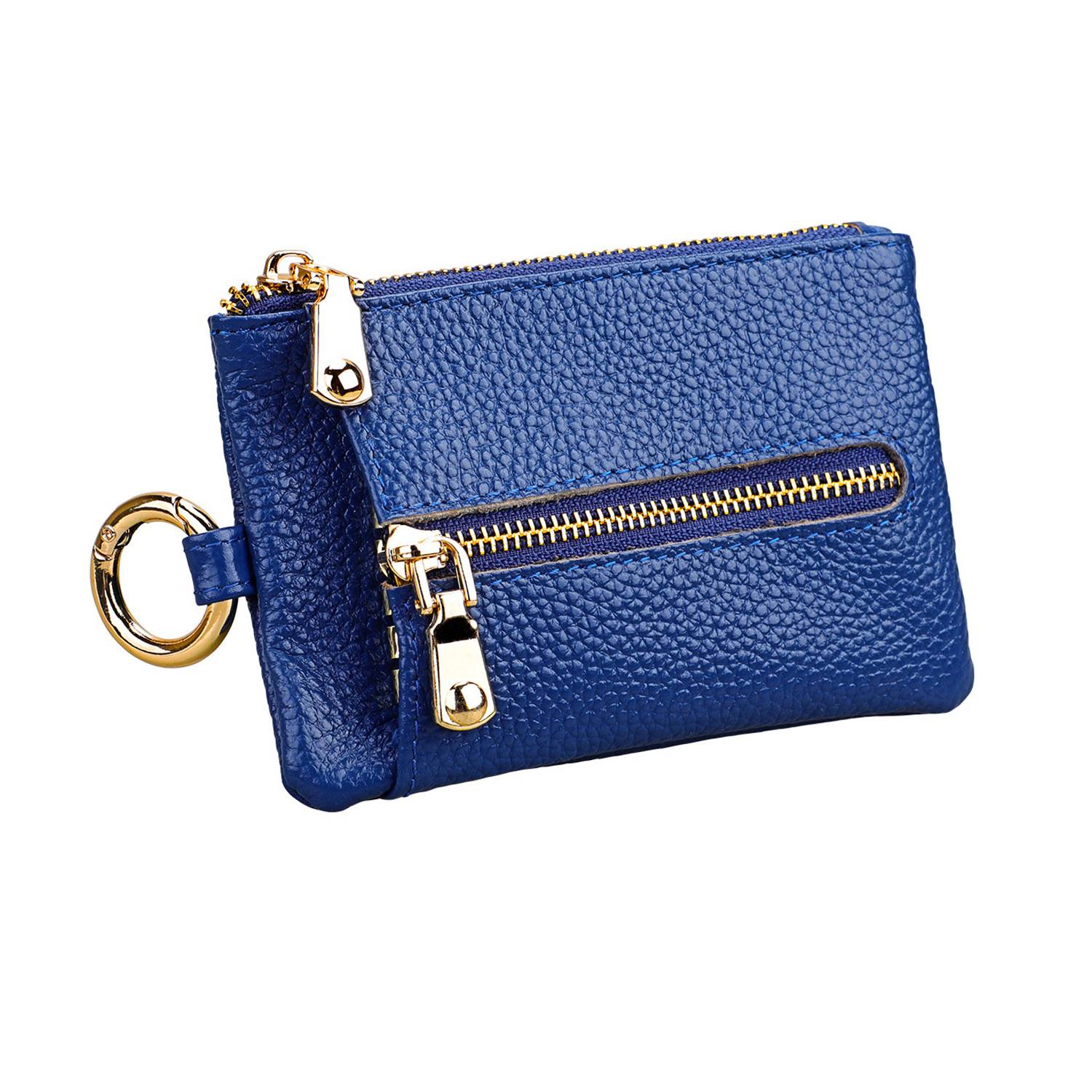 Multifunctional Leather Holding Change Key Wallet Bag 8