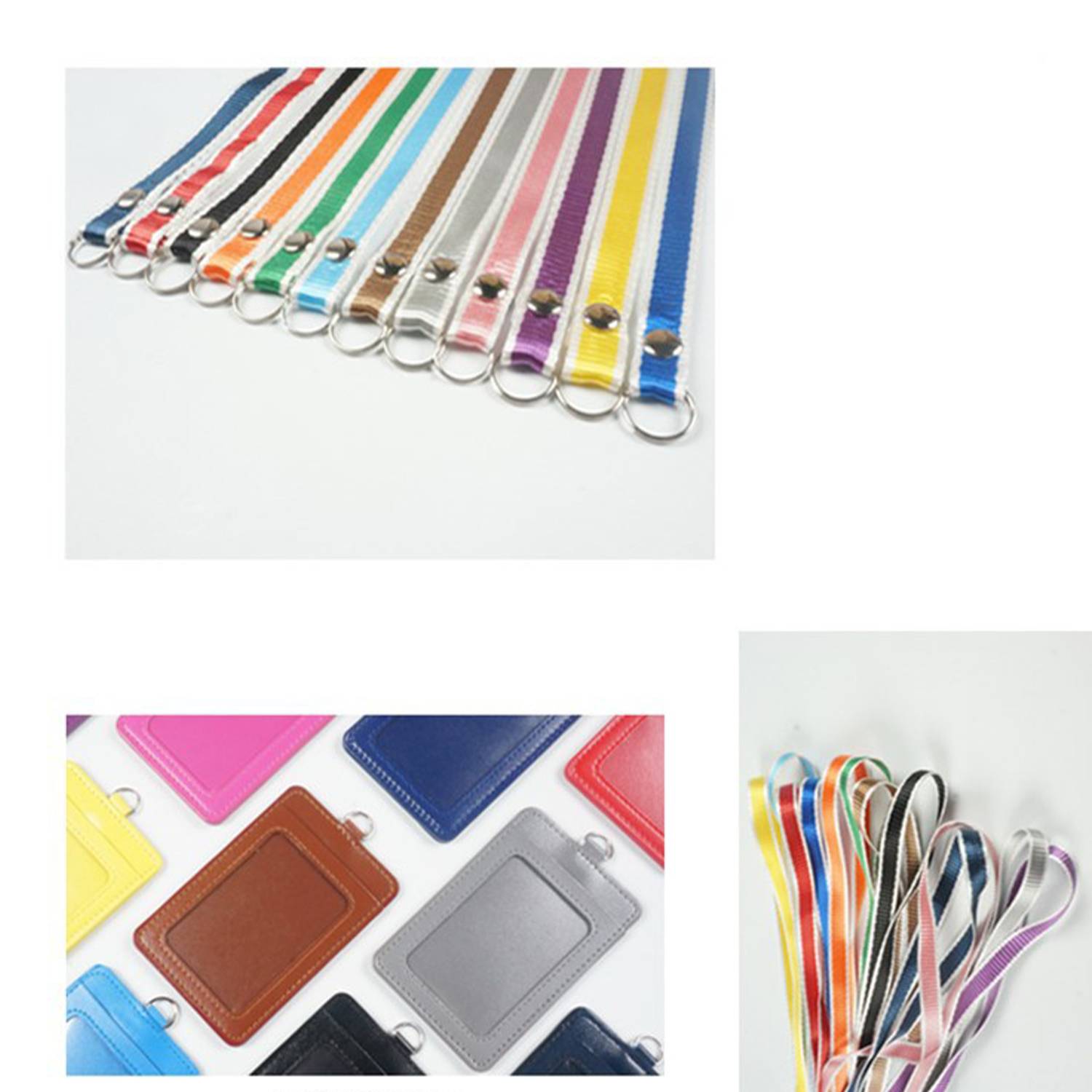 PU Leather ID Badge Holder 5