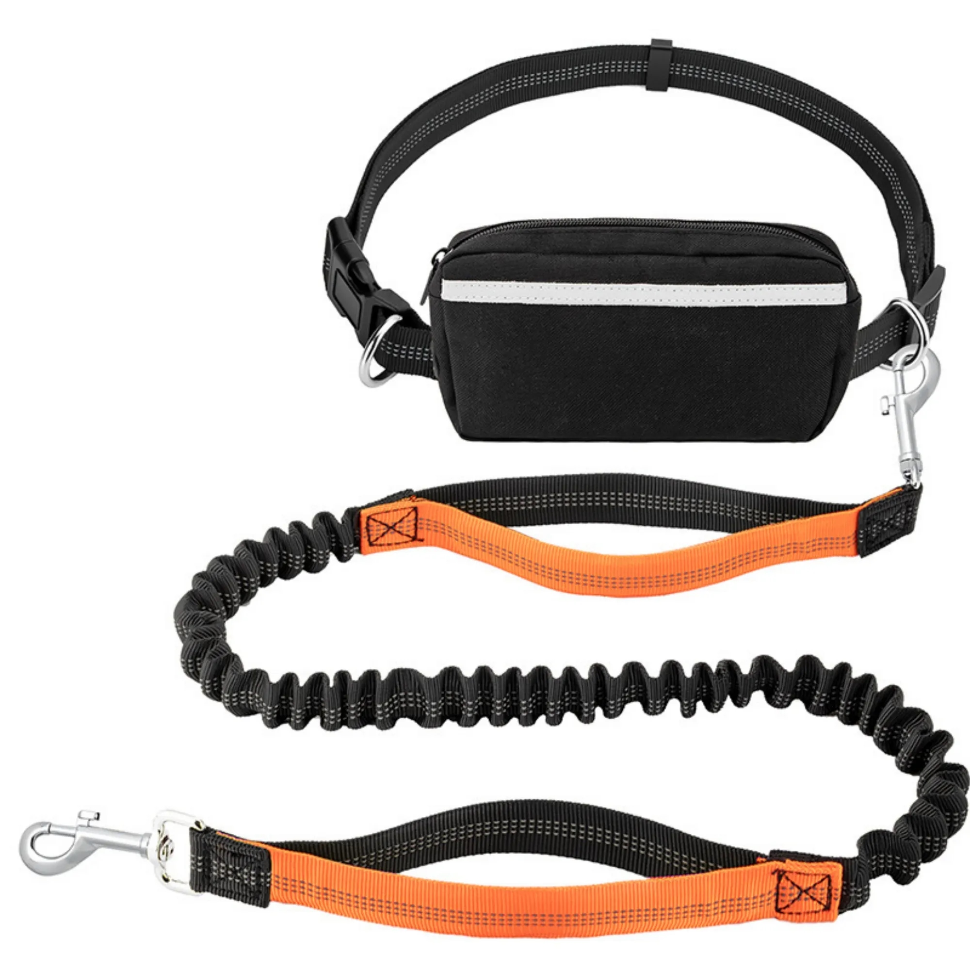 Multi-Functional Retractable Hands-Free Leash Waist Bag 9