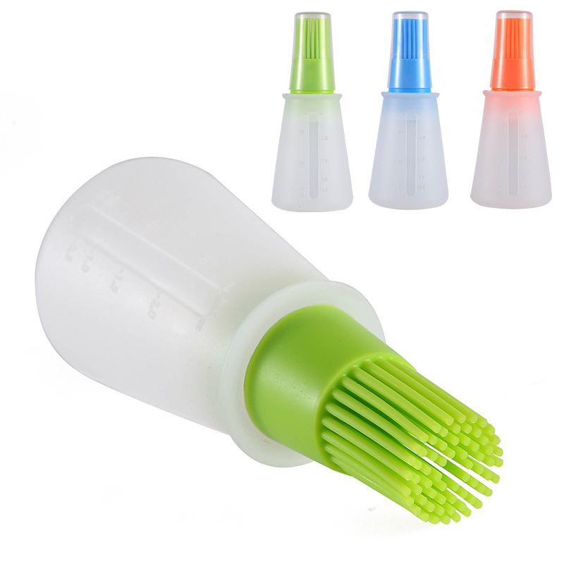 Heat Resistant Silicone Oil Bottle Brush for BBQ Cooking 2