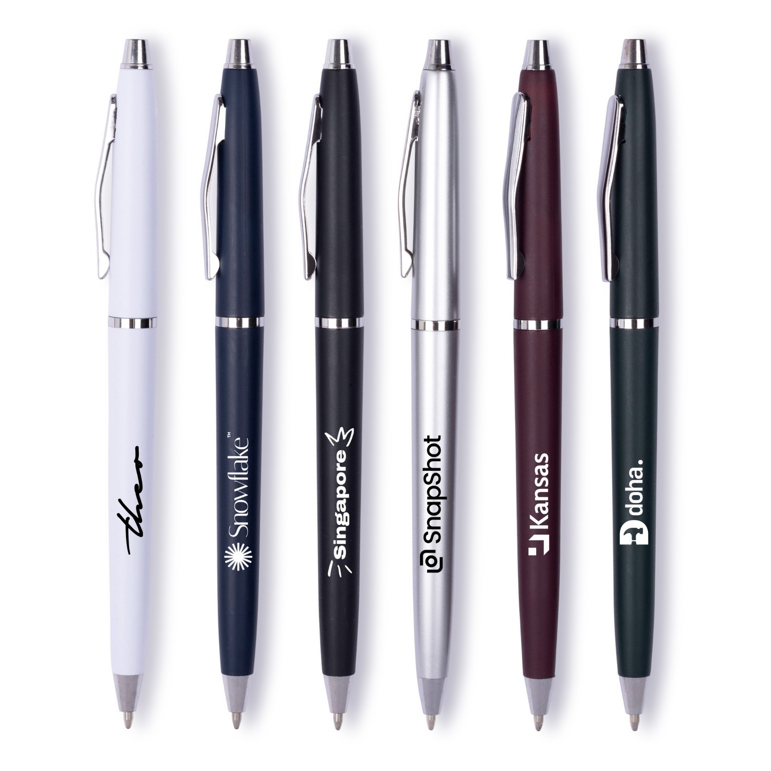 Lodger Twist Pen - Silver Accents