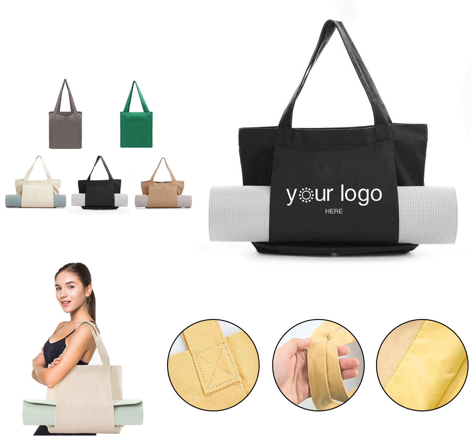Yoga Pilates Mat Bag 1