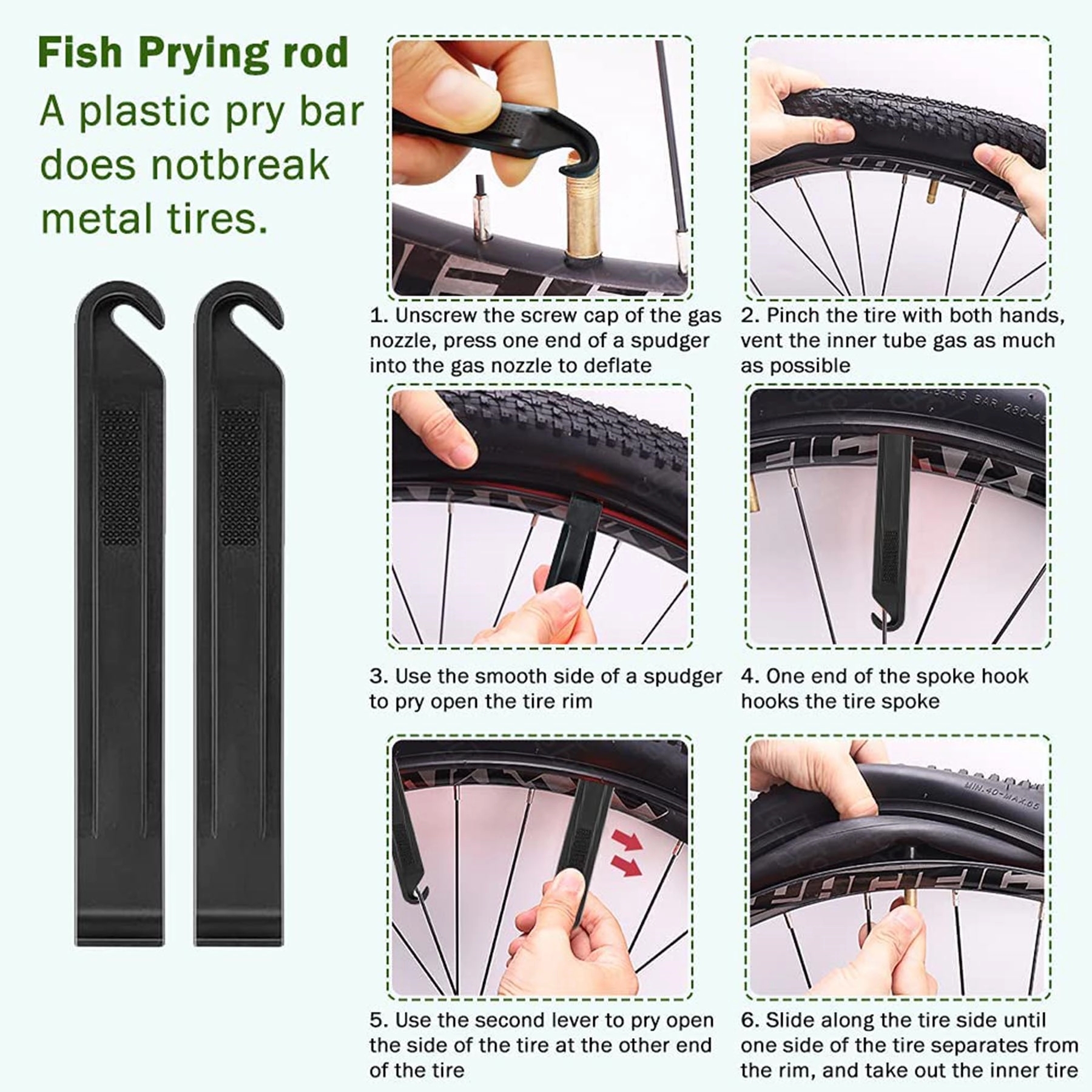 Bike Repair Kits With 16 in 1 Multi-Function Tools And Pump 3