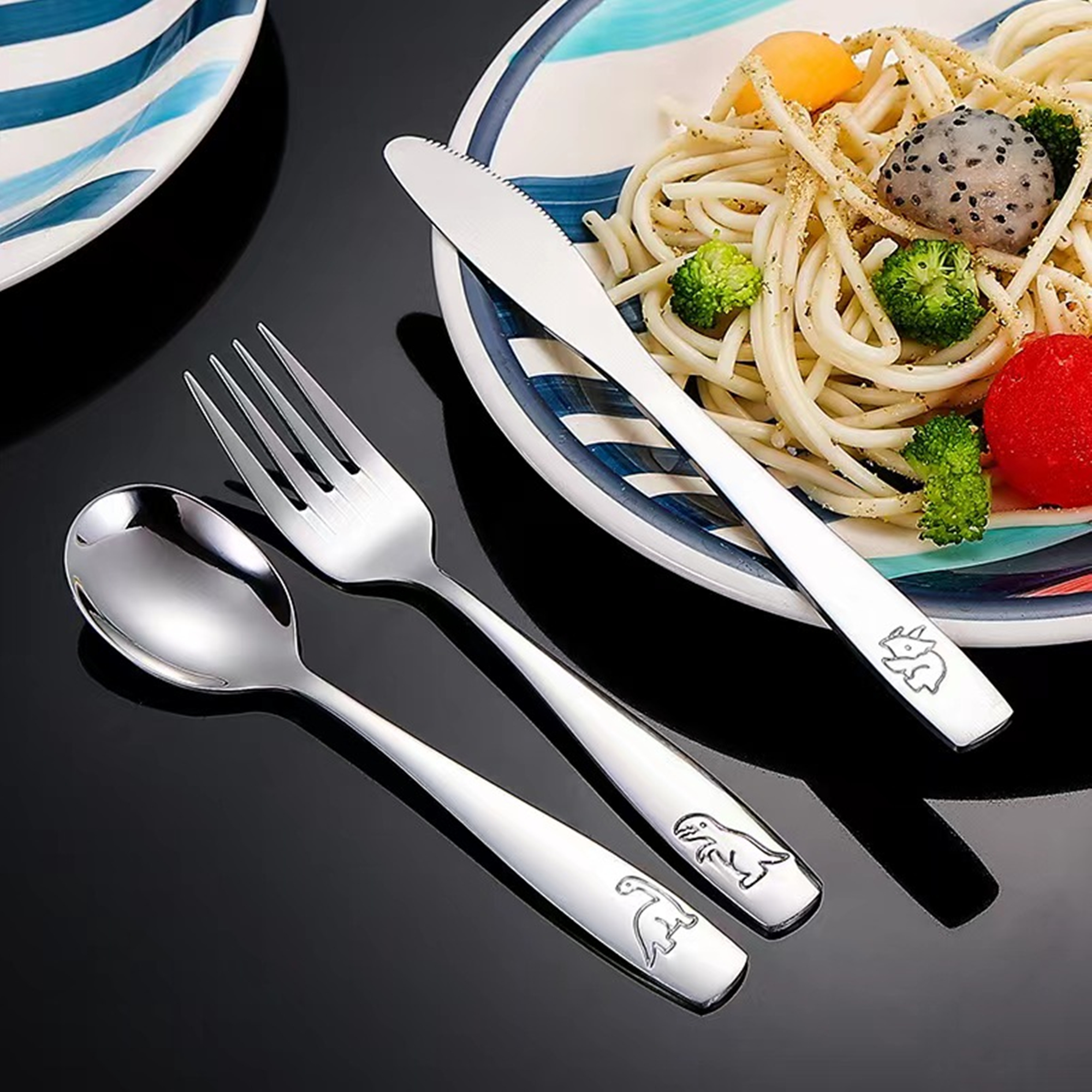Kids Flatware 3 Pieces Set 4