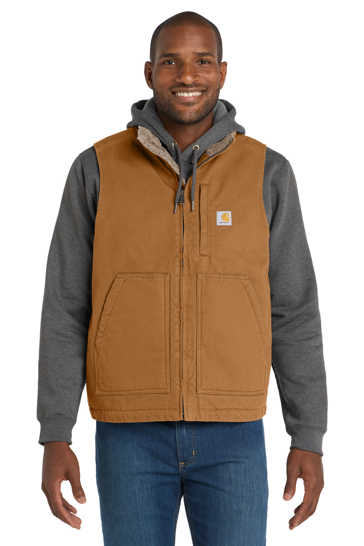Carhartt Sherpa-Lined Mock Neck Vest CT104277 28