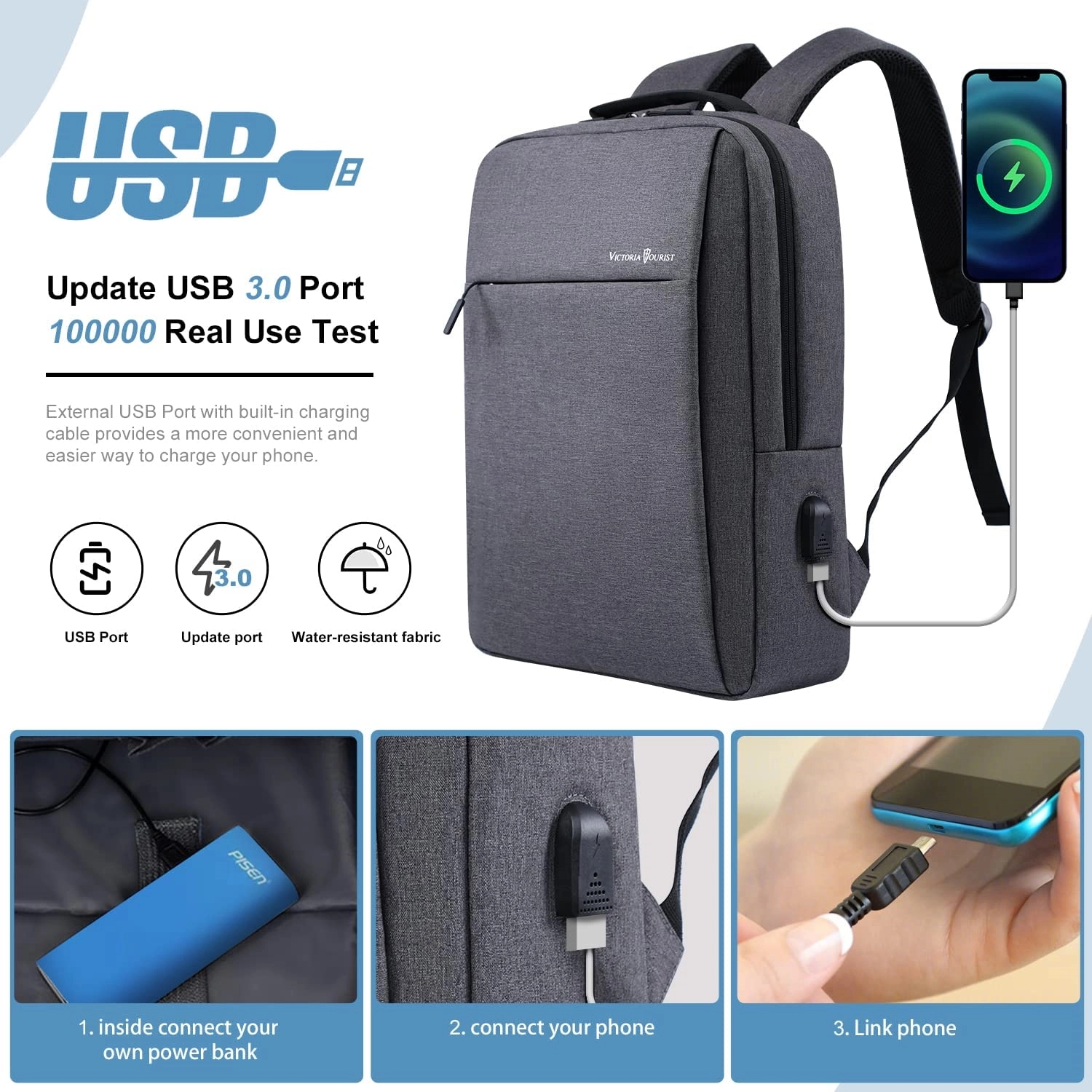 15In Business Computer Backpack 24
