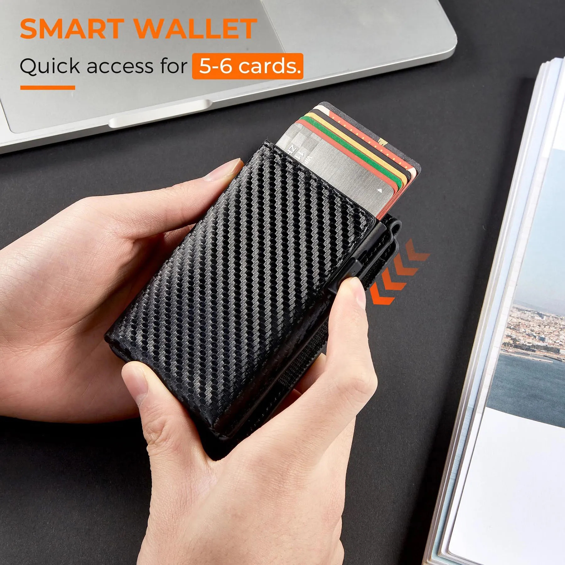 RFID-Blocking Slim Wallet 8