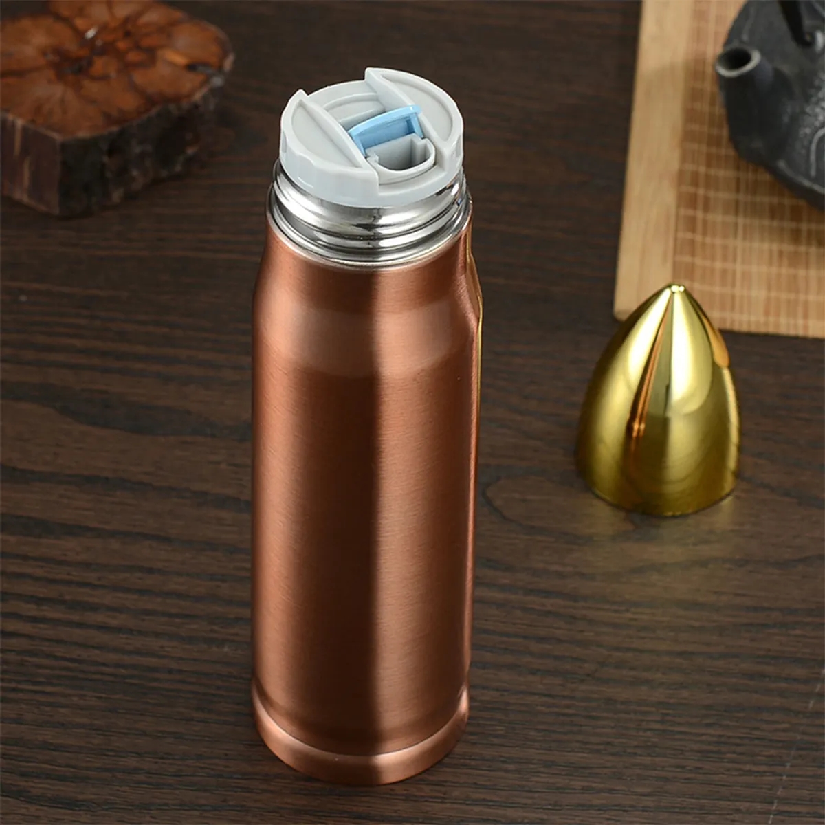 17/11oz. Bullet Vacuum Stainless Steel Sports Thermos Cup 6