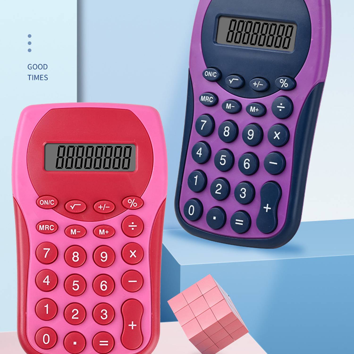 High Appearance Portable Office Student Cartoon Calculator 1