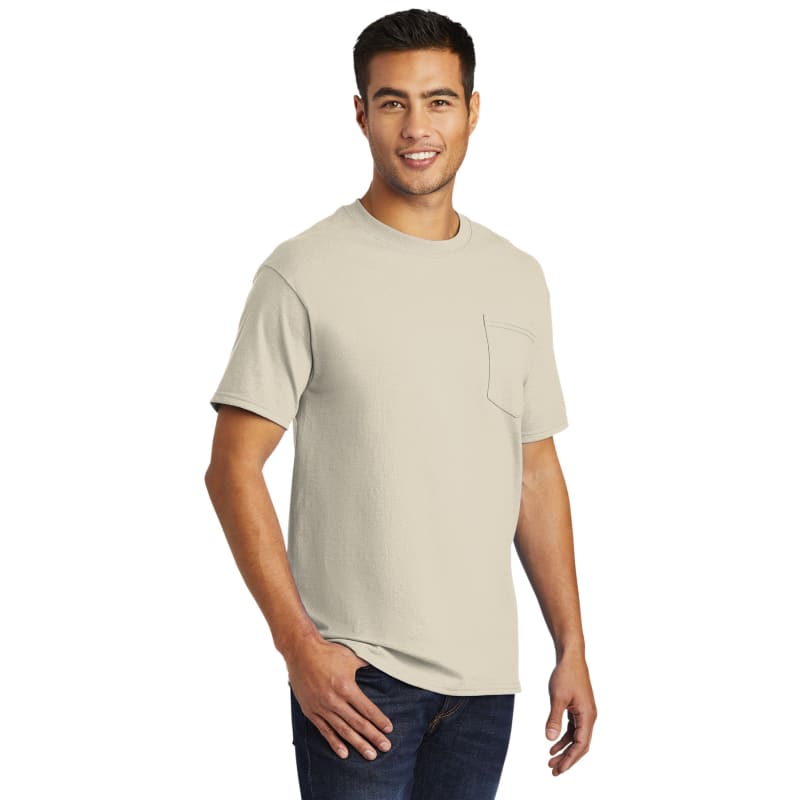 Port & Company - Tall Essential Pocket Tee. 41
