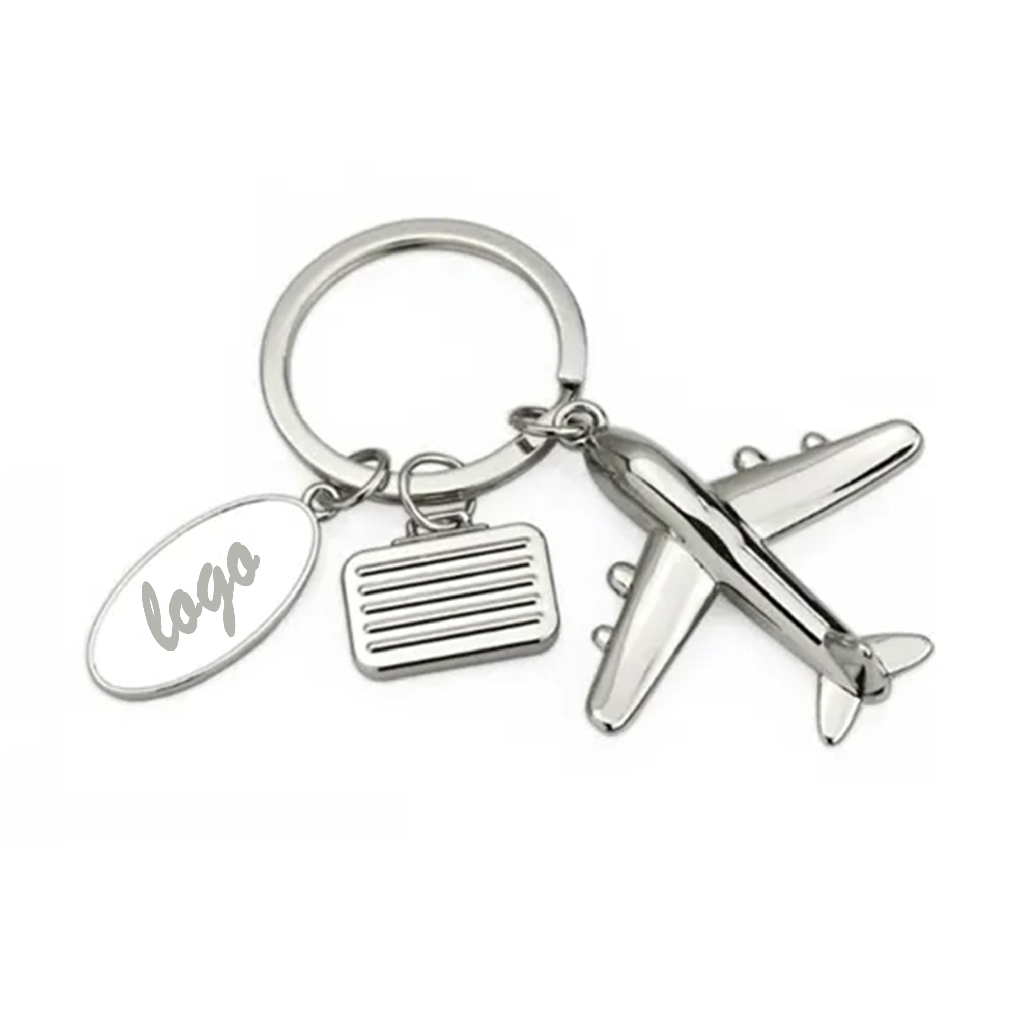 MOQ 20 Airplane Keychain Aircraft 2
