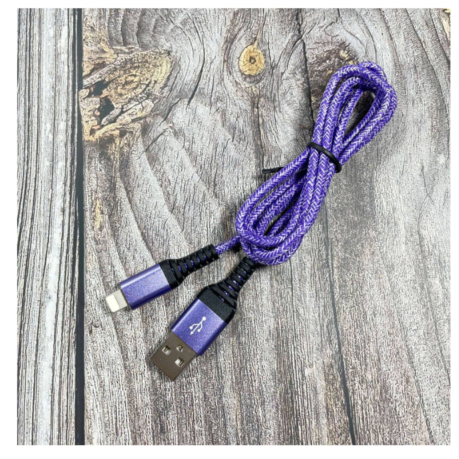 Nylon braided data cable 5