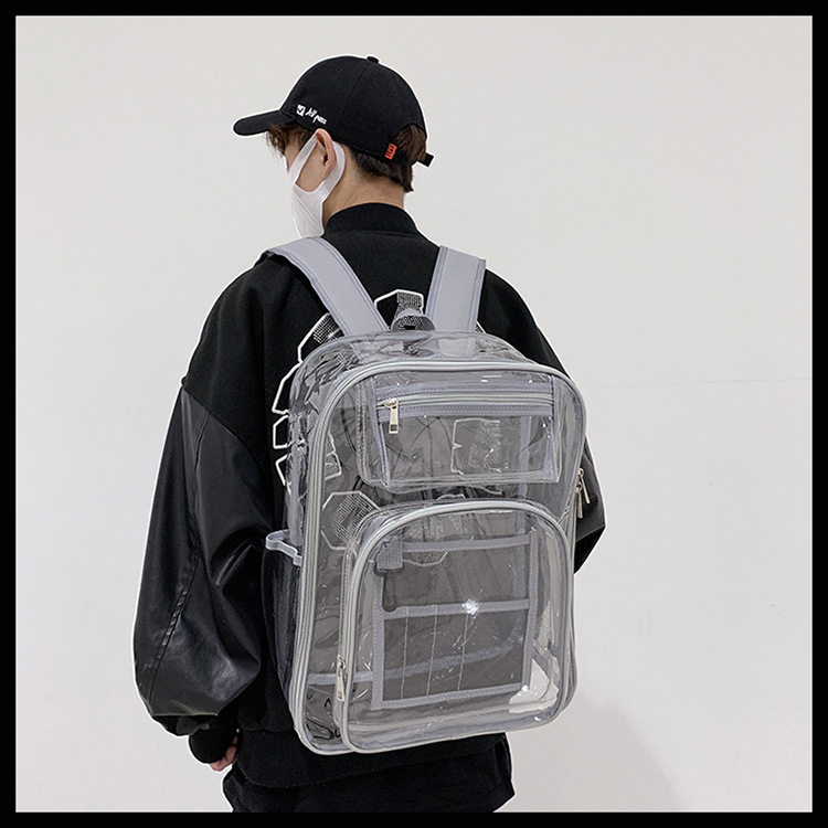 PVC Plastic Backpack 13