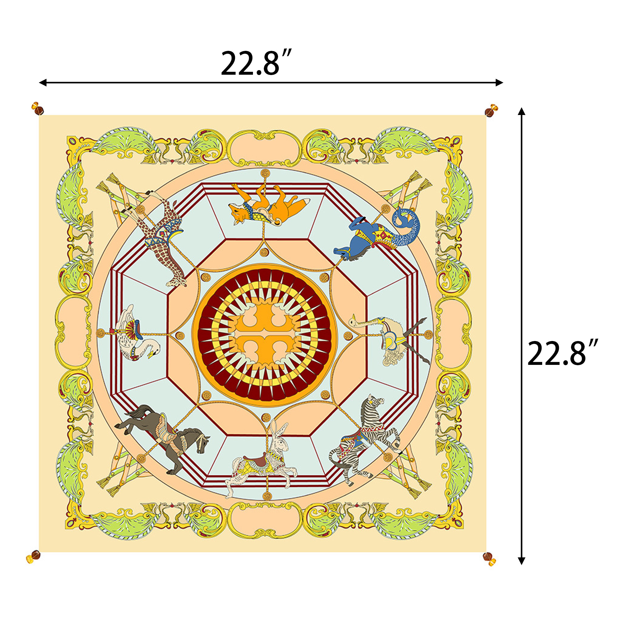 Versatile Style Faux Silk Shawl 1