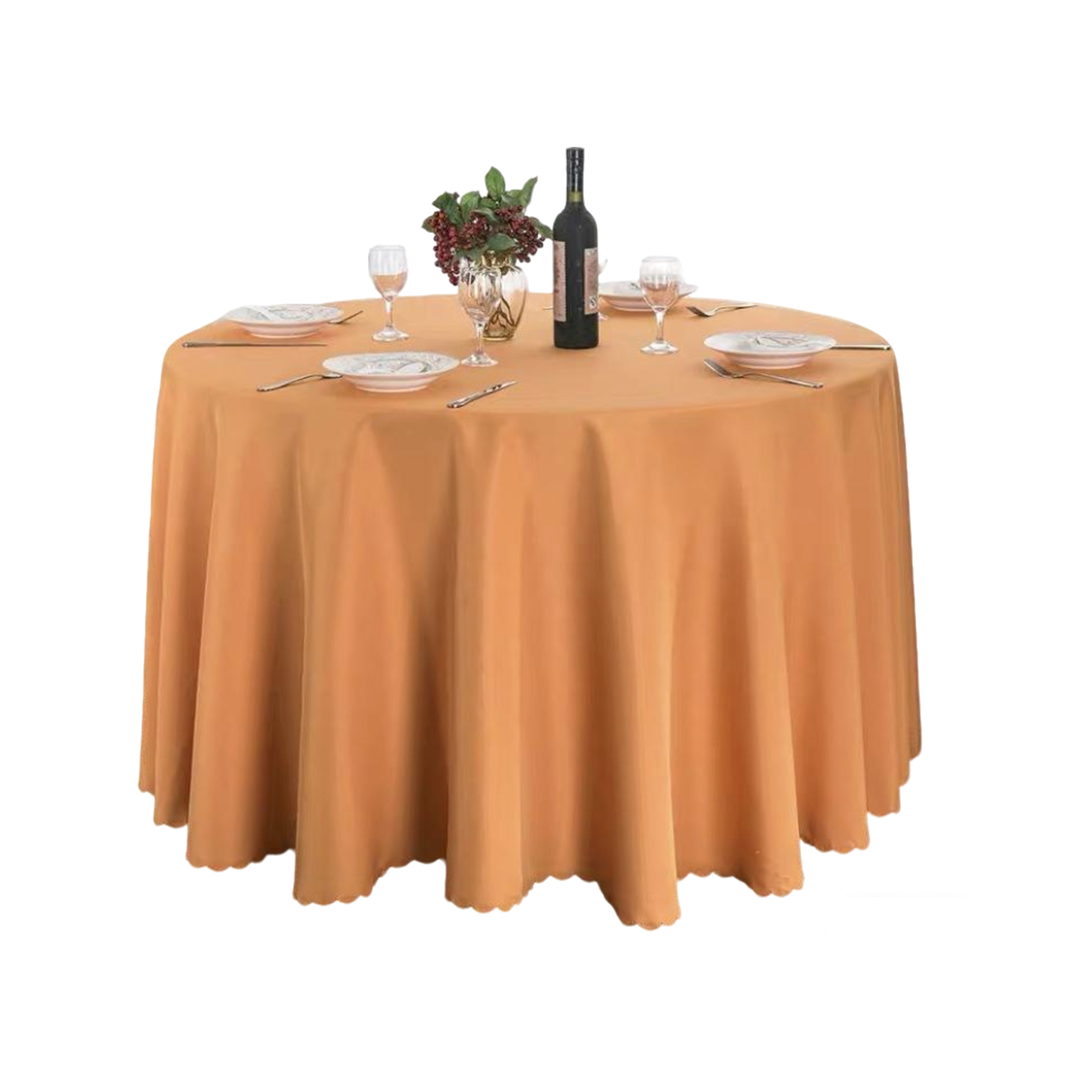 Polyester Tablecloth 102" x 71" With Custom Print 18