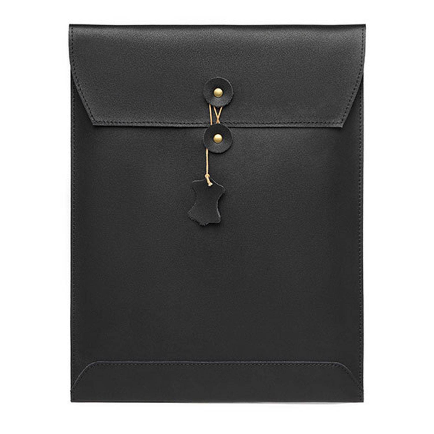 13'' PU Leather String Tie Closure A4 File Folder 3