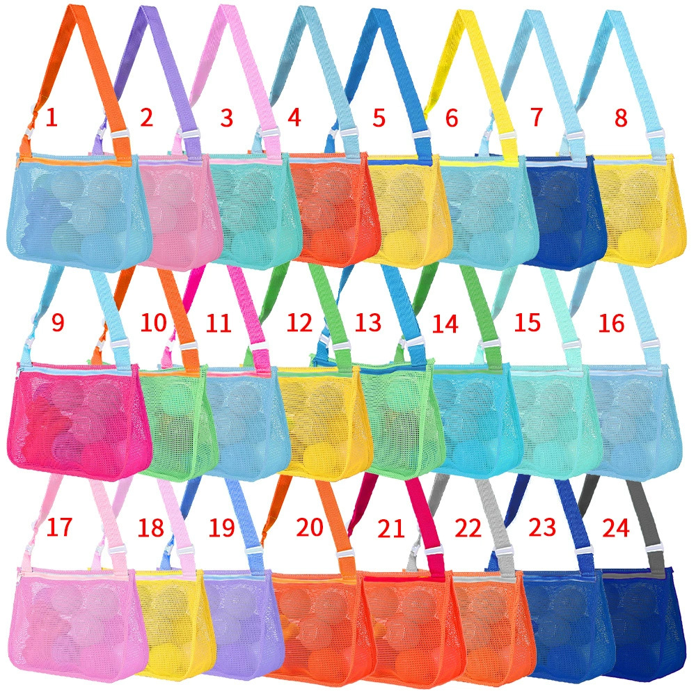 Colorful Mesh Beach Bag 4