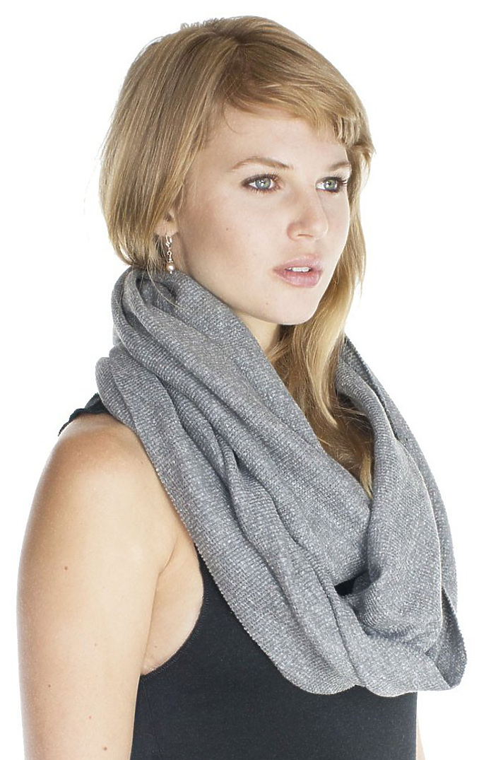 Unisex eco Triblend Thermal Infinity Scarf 5