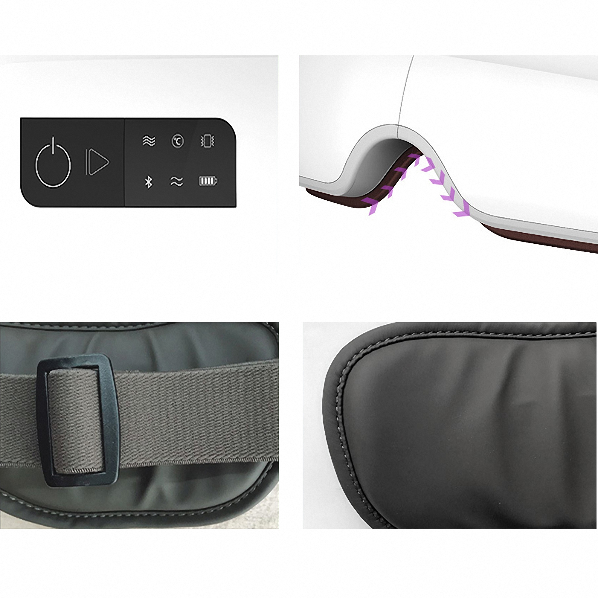 Smart Foldable Air Pressure Eye Massager 5