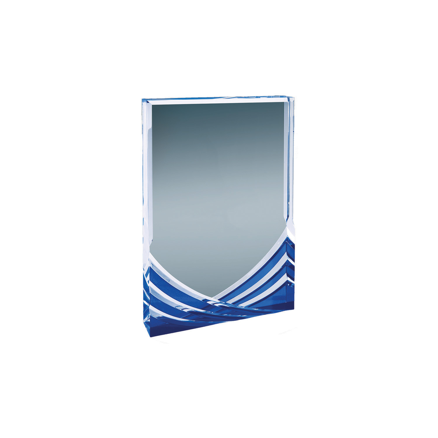 5" x 7" Blue Rectangle Soaring Acrylic Award 4
